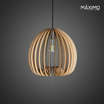 Lámpara colgante de madera MDF Modelo REIMS