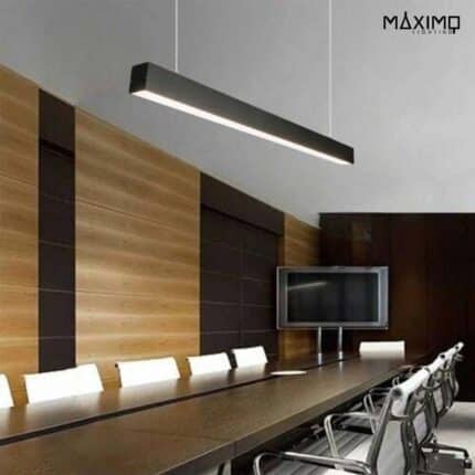 Luminaria Lineal LED 40W 4000K 120cm Negro HOROZ Modelo INNOVA3-40