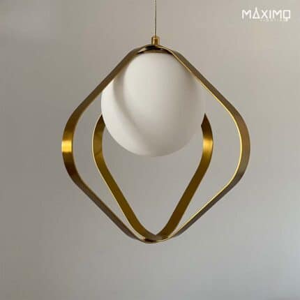 Lámpara Colgante con Diseño Geométrico Modelo - TROYA