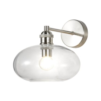 MOSSI WANDLEUCHTE NICKEL SATINIERT 1 X
40W E-14