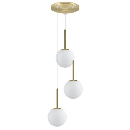 PENDELLEUCHTE 3L. PORTIL - OPAL 3 X 40W
E-14