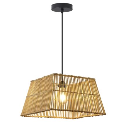 HÄNGELEUCHTE MIT KORBGEFLECHT 1 X 60W
E-27