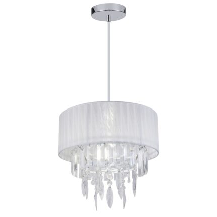 CAPEL CHROM HÄNGELEUCHTE 1 X 60W E-27
