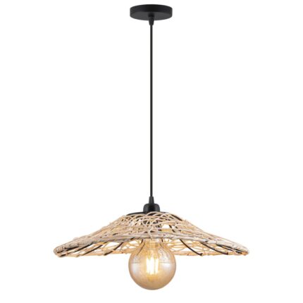 HÄNGELEUCHTE DIZA RATTAN 1 X 60W E-27
