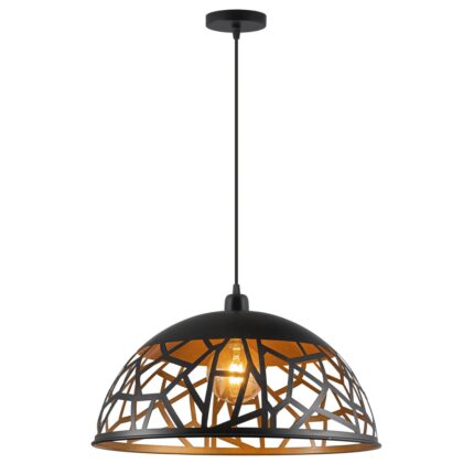 SITO PENDELLEUCHTE SCHWARZ/GOLD 1 X 60W
E-27