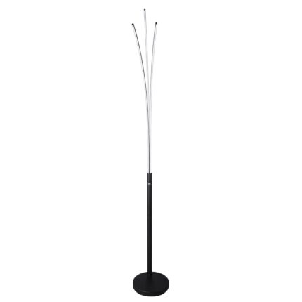 PIE DE SALON ELAZ NEGRO LED 18W 1440LM 4000K