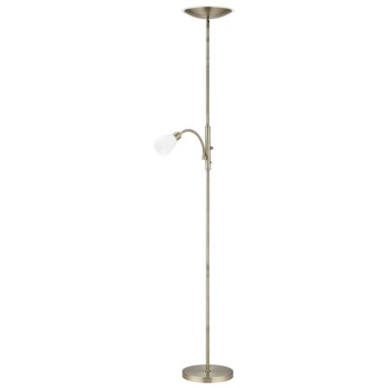 PIE SALON ATOS CUERO LED 18W 4000K + 1 X 40W E-14