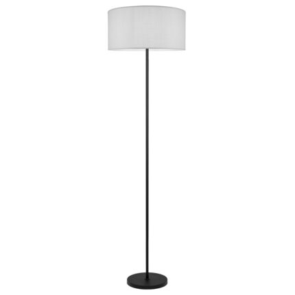 PIE SALON LARINO BLANCO/NEGRO 1 X 60W E-27
