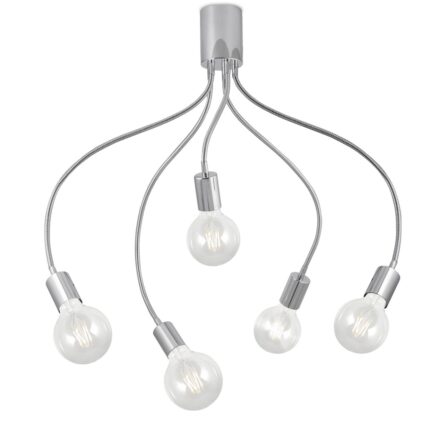 DECKENLEUCHTE 5L MELISA CHROM 5 X 60W
E-27