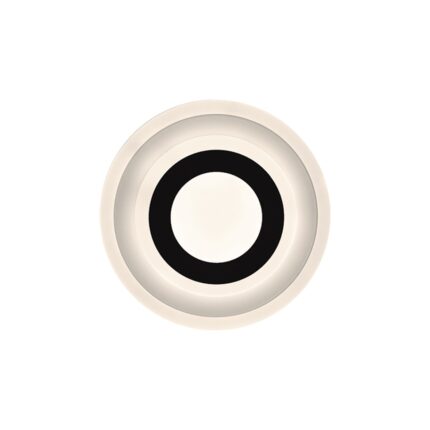 PLAFON LED TRANI BLANCO/NEGRO LED 18W 1450LM 2000K 20