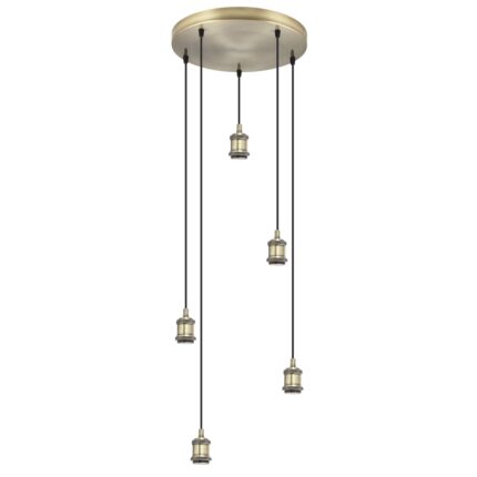RUND 5L ELKAN LEDER 5 X 60W E-27