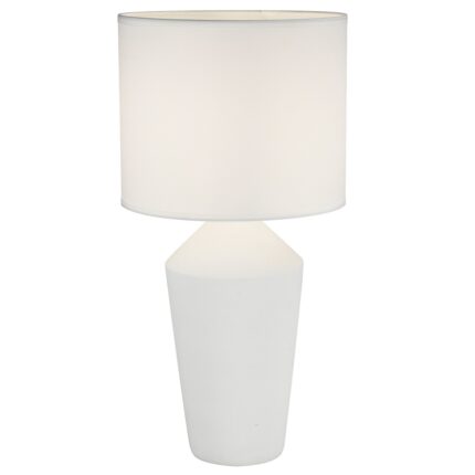 BARRON TISCHLEUCHTE WEISS 1 X 60W E-27