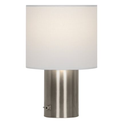 ORIA TISCHLEUCHTE NICKEL SATINIERT 1 X
60W E-27