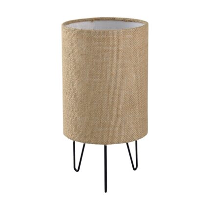 TISCHPLATTE POLOTISCH BRAUNER STOFF