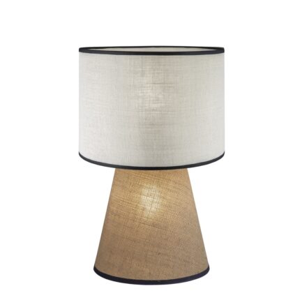 SELMA TISCHLEUCHTE BEIGE-GERÖSTET 2 X 60W
E-27