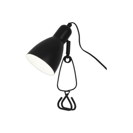 TISCHLEUCHTE TULUM SCHWARZ-WEISS 1 X 40W
E-14